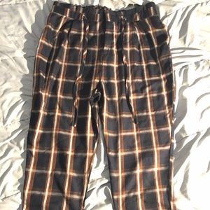 ANKLE WOVEN PANTS